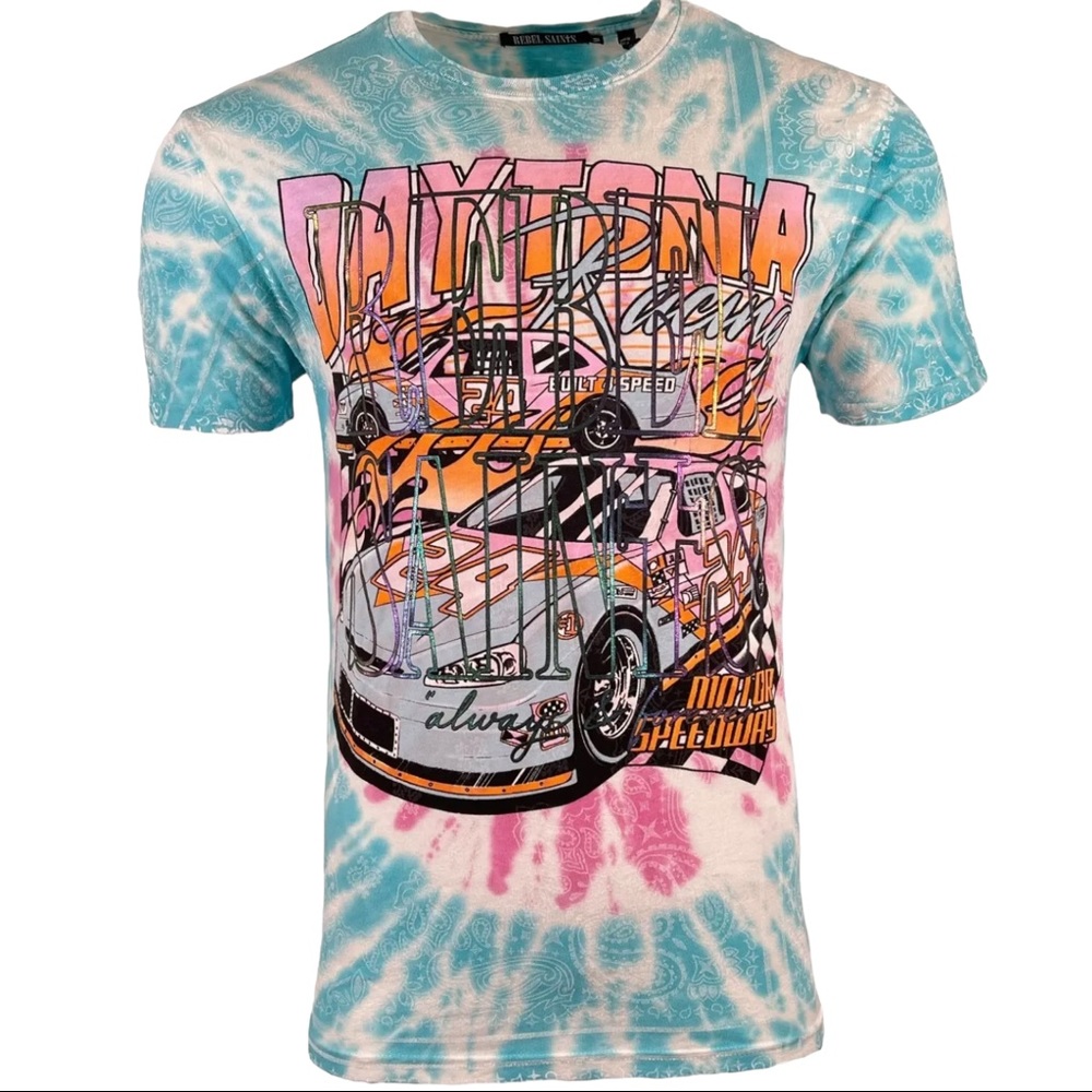 Rebel Saints By Affliction Men's T-shirt RACE Premium Quality S-3XL $88